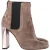 Fendi Hoge Chelsea Boots in Bruin Suède
