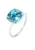 ELLI Ring  turquoise / zilver