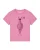 Watapparel Shirt ‘ Lama sagt Hi ‘  gemengde kleuren / rosa