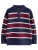 Next Trui  navy / donkerrood / wit