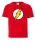 LOGOSHIRT Shirt ‘DC – Flash’  rood