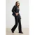TRENDYOLMİLLA Dames Zwart Effen Wijde pijp Hoge taille Jeans