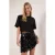 TRENDYOLMİLLA Dames Zwart Effen Extra Kort / Super Mini Bodycon Kokerrok- rok Rokken