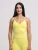 neverover Sporttop ‘Hue Halter Seamless Top’  geel