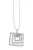 Orphelia Dames 925 Sterling Zilveren Ketting met Hanger – Zilver ZH-4467
