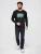 Ombre Sweatshirt  aqua / zwart / wit