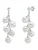 Valero Pearls Oorbellen  zilver / parelwit