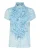 SAINT TROPEZ Shirt ‘Lilja’  aqua / wit