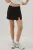 Gestructureerde Mini Short met Elastische Taille
