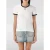Slim Fit Korte Mouwen T-shirt met Ronde Hals