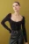 TRENDYOLMİLLA Dames Zwart Effen Lang Getailleerd Blouses