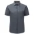 Russell Collection Dames/Dames Poplin Easy-Care Formeel Overhemd met Korte Mouwen (Konvooi Grijs)