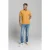 No Excess Polo Pique Solid Stretch Yellow