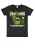 LOGOSHIRT Shirt ‘Green Lantern Power’  karamel / appel / zwart / wit