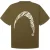 Woodbird baine warp tee 2626-416 dark olive