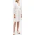 IVY OAK Nicky Mini Length Deep V-neck Dress Snow White
