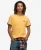 Superdry Mannen Essential Gestreept Retro T-shirt met Logo Geel