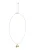 usha WHITE LABEL Ketting  goud