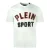 Plein Sport Block Logo Wit T-shirt
