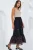 Geprinte Maxi Rok met Bloemenmotief