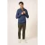 White Stuff Lakewood Zip Neck Jumper Chambray Blue