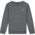 Malelions Junior Striped Signature Sweater | Dark Grey/Ice Blue