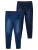SHEEGO Jeggings  blauw denim