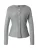 ONLY Gebreid vest  grijs