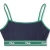 FILA Candelo Taped Spaghetti Bra Top Black Iris