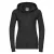Russell Dames/Dames Authentic Full Zip Hoodie (Zwart)