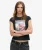 Iron Maiden x Superdry T-shirt met Kapmouwen Zwart