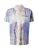 Carlo Colucci Shirt ‘Fascella’  nude / ecru / blauw