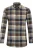 Redmond Casual Flanellen Overhemd bruin, Ruit