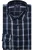 Marvelis Casual Flanellen Overhemd marine, Ruit