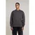 Aeden sweater met backprint grijs