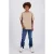 Raizzed T-shirt met backprint – bruin