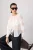 TRENDYOLMİLLA Dames Wit Effen Lang Regular fit Overhemden