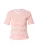 VILA Shirt ‘VISola’  cranberry / natuurwit