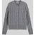 Tommy Hilfiger Gebreid jack van wol met logodetail