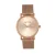 Sophie & Freda Savannah mesh armbandhorloge met Swarovski-kristallen
