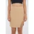 Naadloze Hoge Taille Rok met Split
