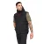 Crosshatch Heren Kampleys Gilet met reliëf (Zwart)