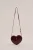 WE Fashion – Meisjes crossbody tas – Regular fit – Bordeauxrood – Polyurethaan –