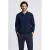 Indigold regular fit gebreide trui – marineblauw