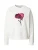 Ted Baker Sweatshirt ‘TONNIE’  ecru / donkergroen / pink / roodviolet
