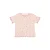 Little Dutch gebloemde gebloemd T-shirt fijn gebreid lichtroze