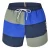 Boss Heren Colour Block zwembroek (Donkerblauw)