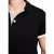 Rusty Neal heren polo wit korte mouw knoopsluiting