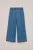 Blue Ridge – Meisjes wide leg broek – High waist – Blauw – Katoen –