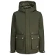 JACK & JONES JUNIOR gebreide winterparka – donkergroen